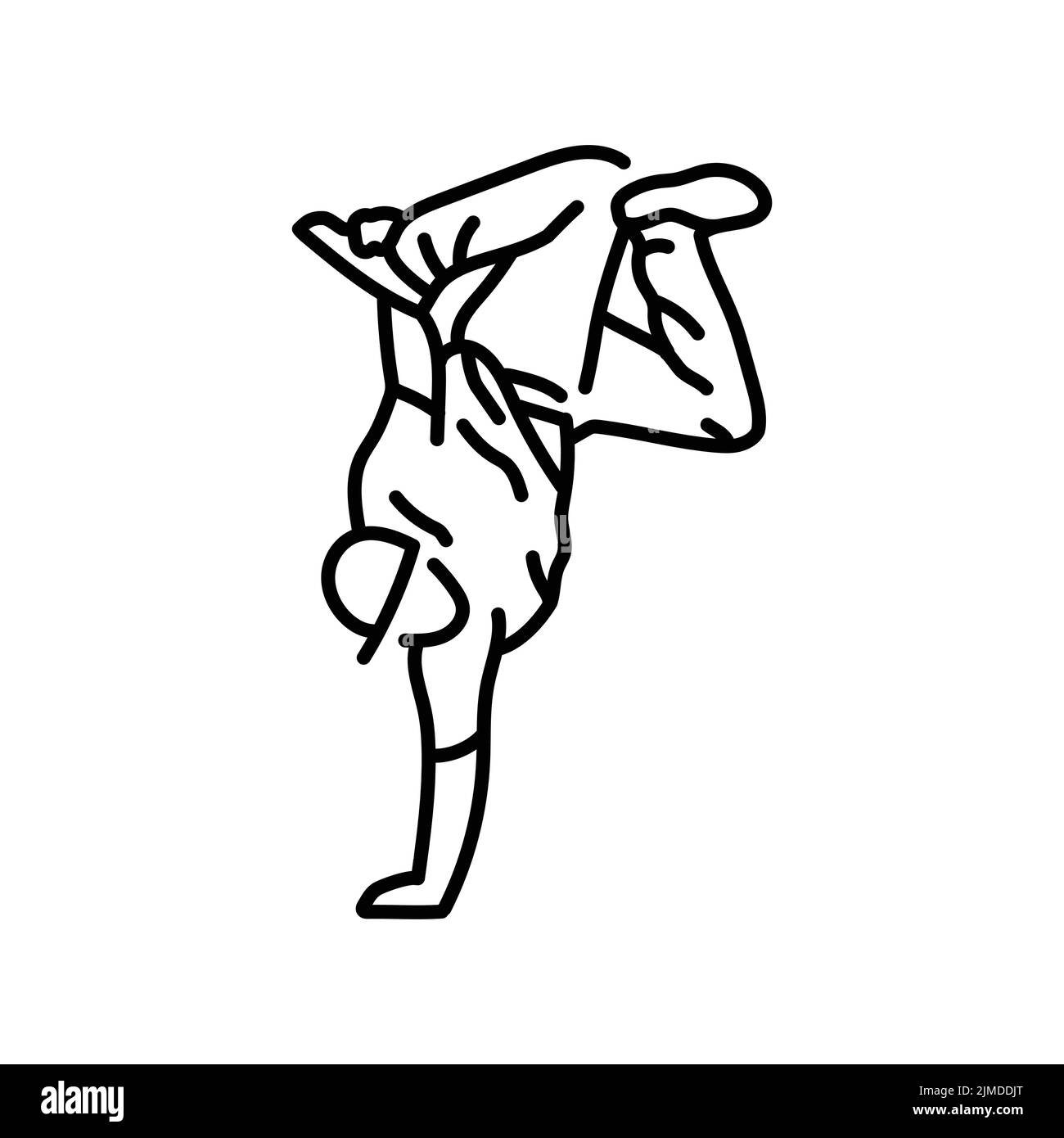Homme danse pause danse couleur icône de ligne. Pictogramme pour page Web, application mobile, Promo. Illustration de Vecteur Homme danse pause danse couleur icône de ligne. Pictogramme pour page Web, application mobile, Promo. Illustration de Vecteur