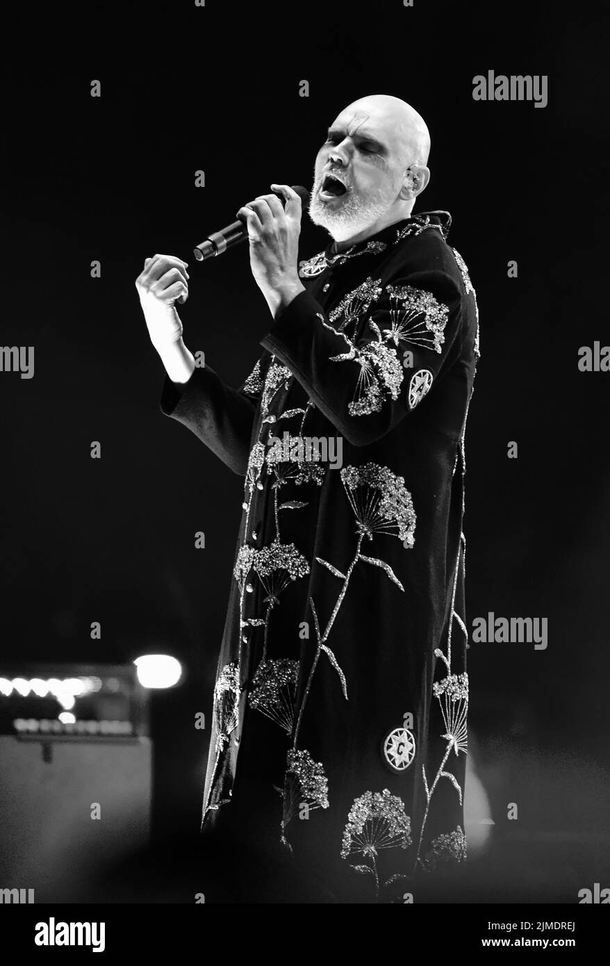 Redondo Beach, Californie, États-Unis. 14th mai 2022. Billy Corgan leader pour Smashing Pumpkins sur scène le jour 2 du festival DE LA VIE DE PLAGE . Crédit : Ken Howard Banque D'Images