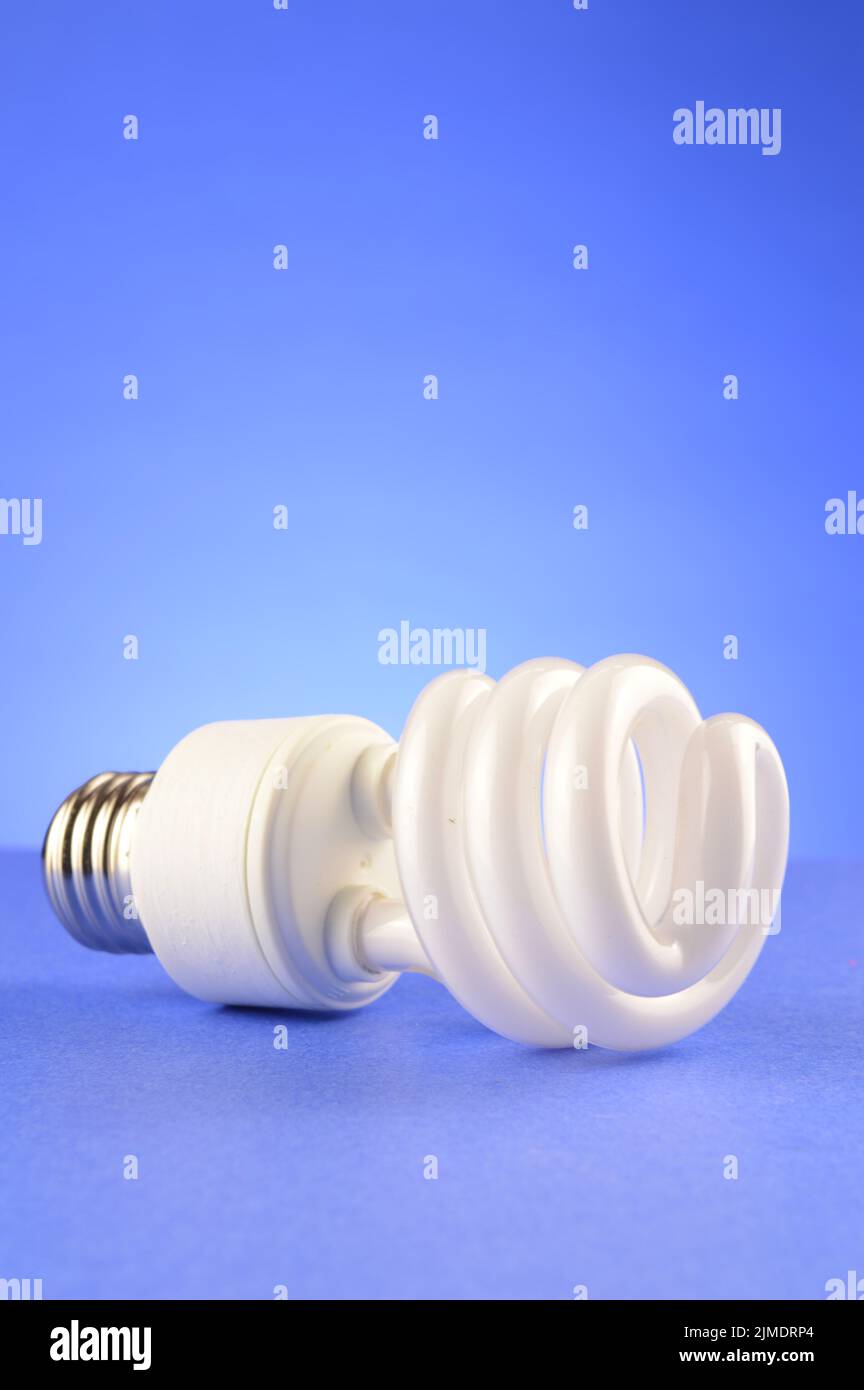 Ampoule fluorescente compacte CFL Banque D'Images