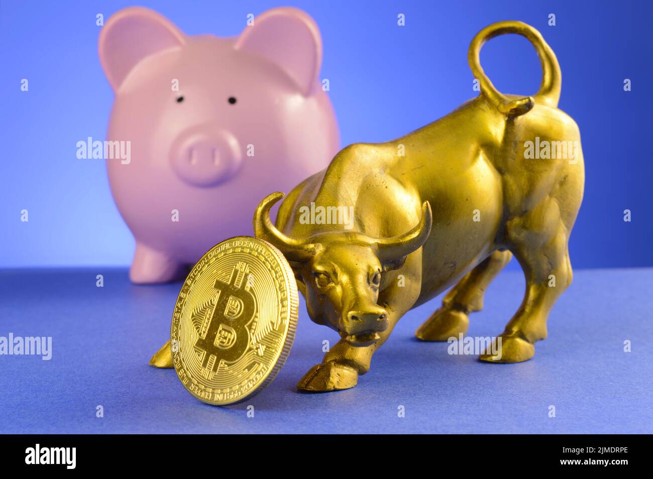 Tendances du marché du Bitcoin Banque D'Images