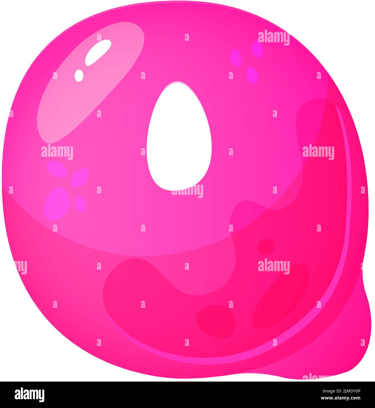 Lettres colorées en gelée, alphabet comique pour les enfants. Police jelly Bright. Type d'enfant pour les événements, les promotions. Illustration de Vecteur