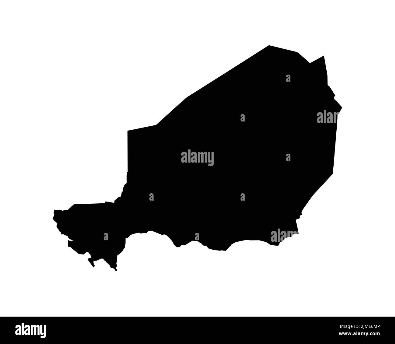 Carte du Niger. Carte du pays nigérien. Black and White National Nation Outline Geography Border Boundary Shape Territory Vector Illustration EPS Clipart Illustration de Vecteur Carte du Niger. Carte du pays nigérien. Black and White National Nation Outline Geography Border Boundary Shape Territory Vector Illustration EPS Clipart Illustration de Vecteur