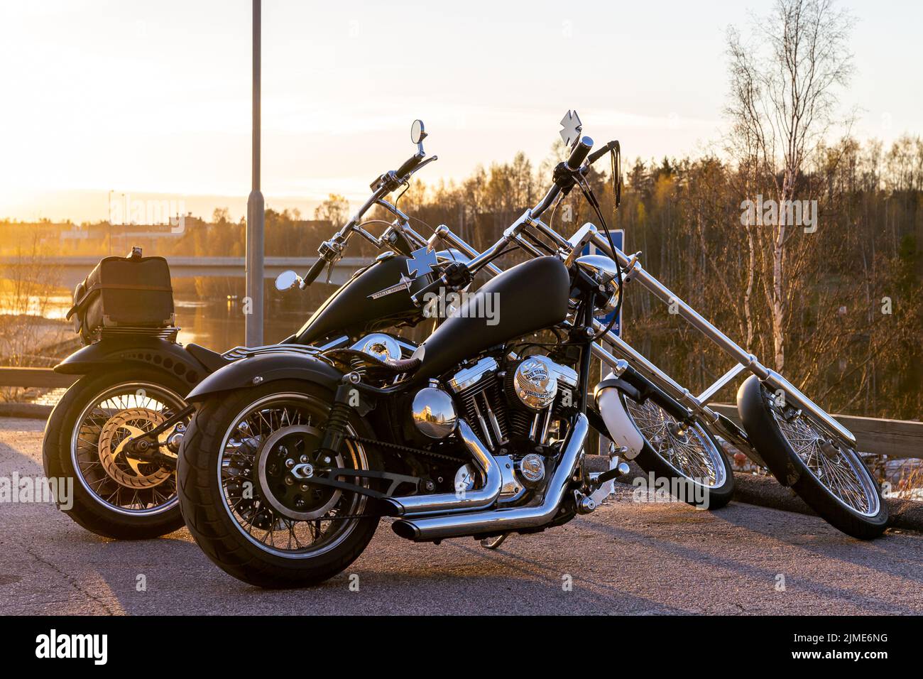 Harley chopper Banque de photographies et d’images à haute résolution ...