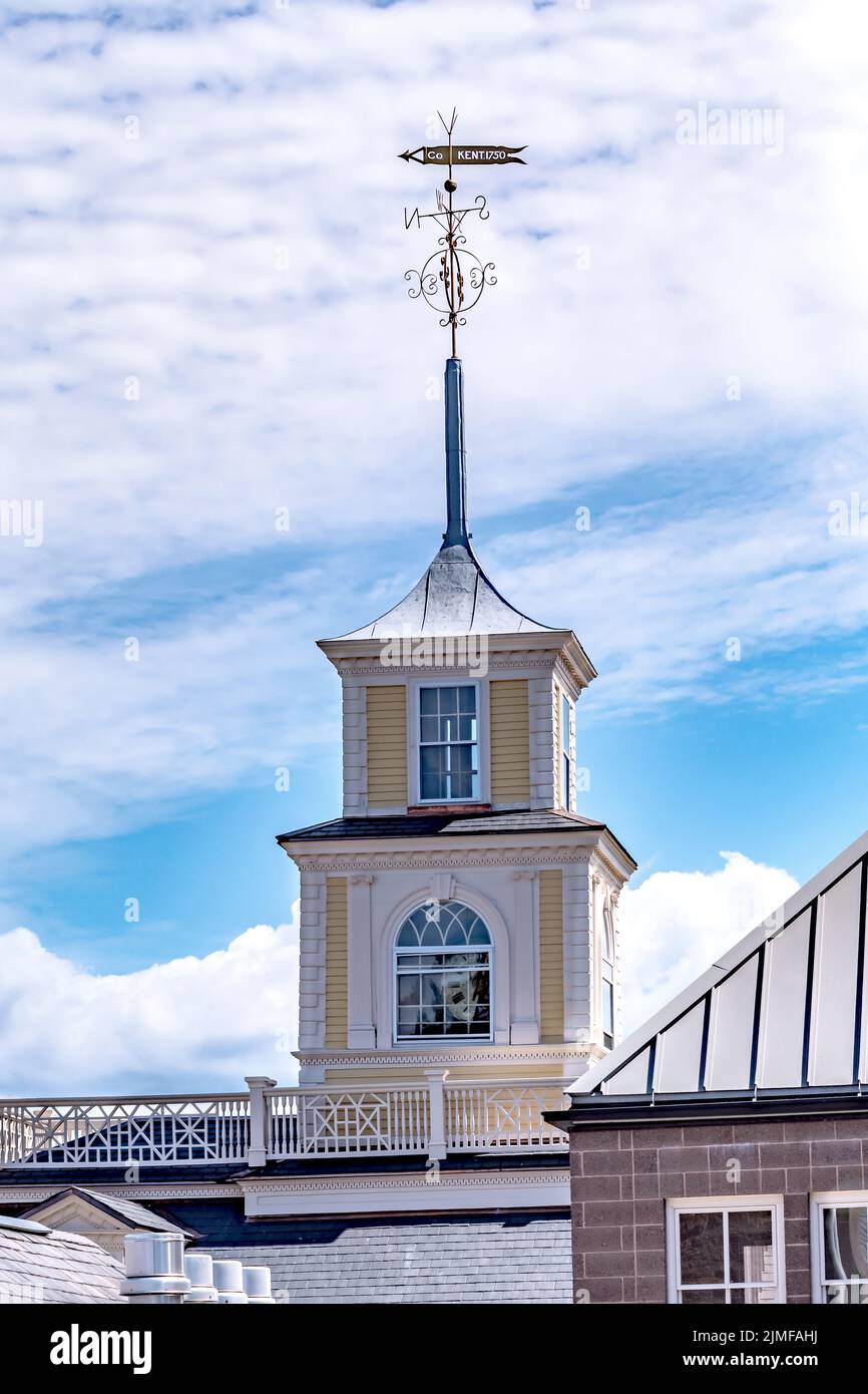 Scènes autour de la ville de l'est de greenwich rhode Island et de la baie de greenwich Banque D'Images