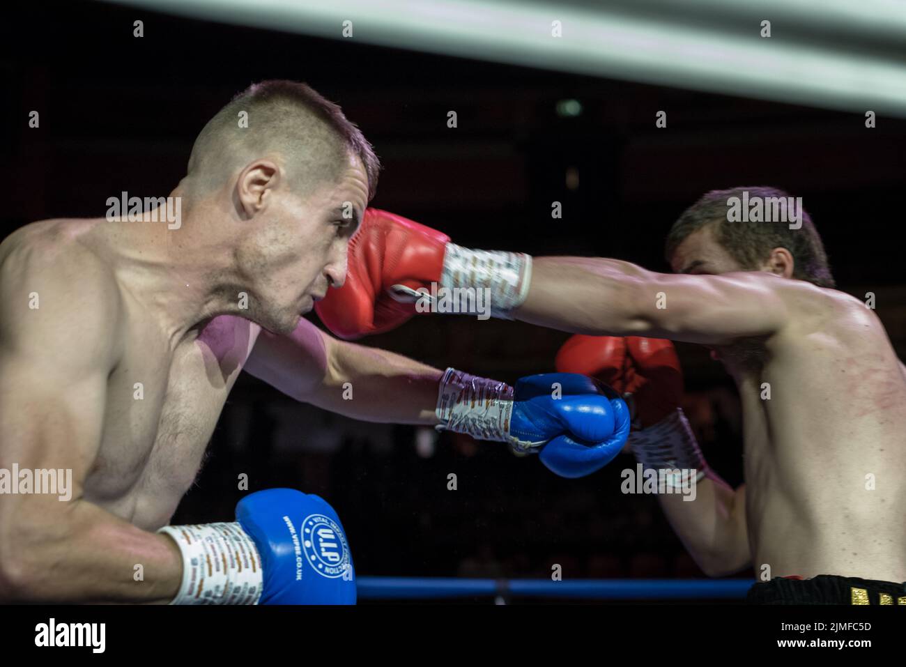 VIP Promotions, spectacle de boxe à Eventim Olympia, Liverpool - 03.09.2021 Banque D'Images