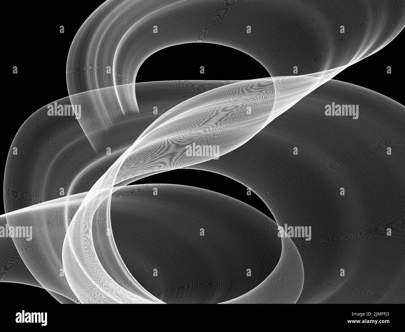 Résumé fond noir et blanc Banque D'Images
