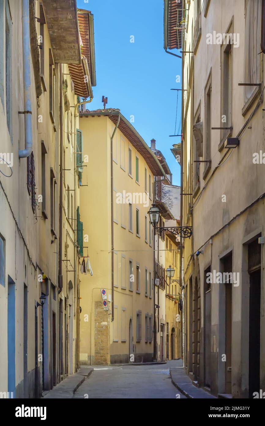 Rue de Florence, Italie Banque D'Images