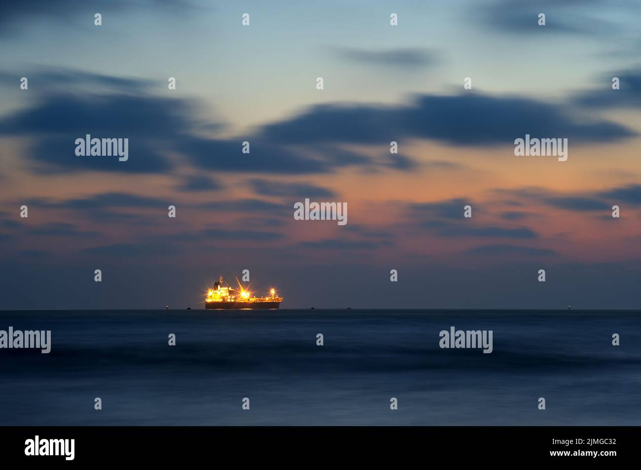 La Côte méditerranée Israël Banque D'Images