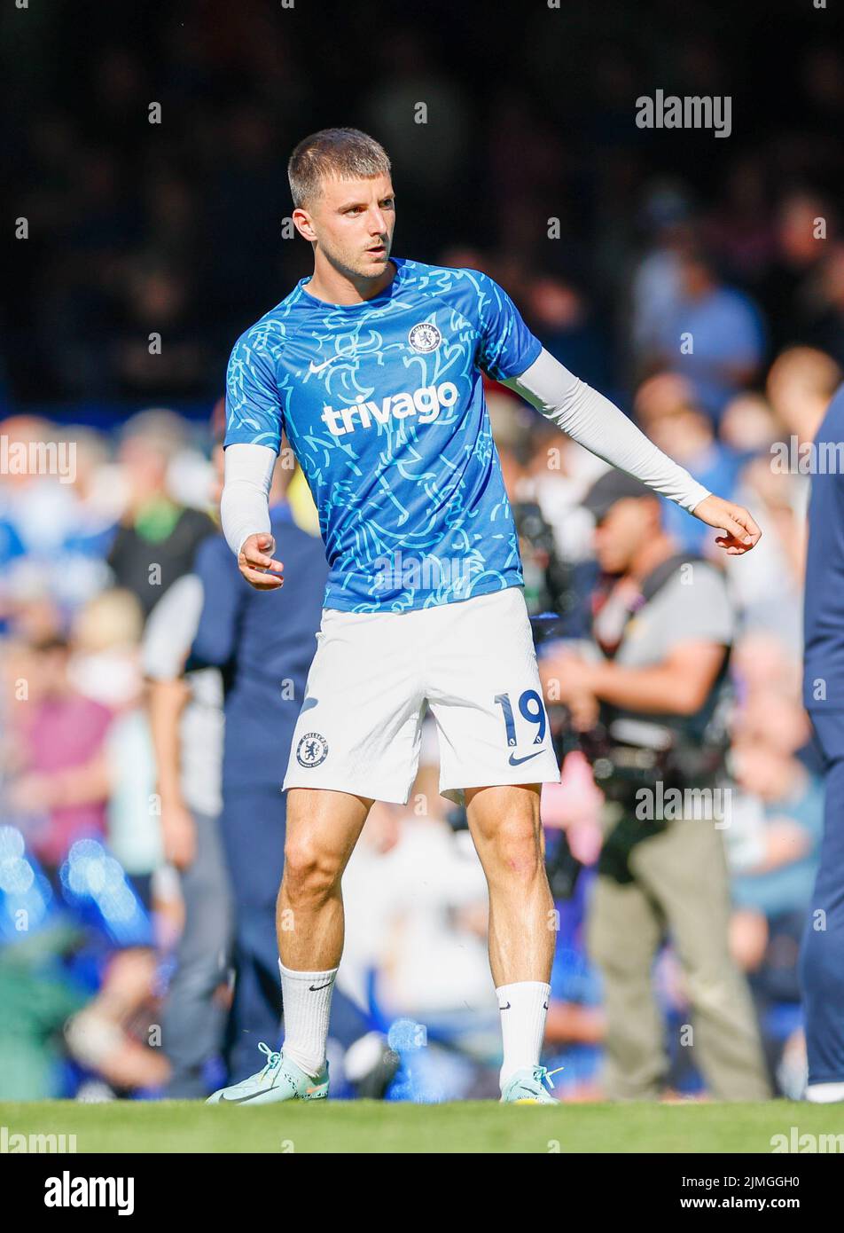 Goodison Park, Liverpool, Royaume-Uni. 6th août 2022. Premier League football, Everton contre Chelsea: Mason Mount of Chelsea crédit: Action plus Sports/Alay Live News Banque D'Images