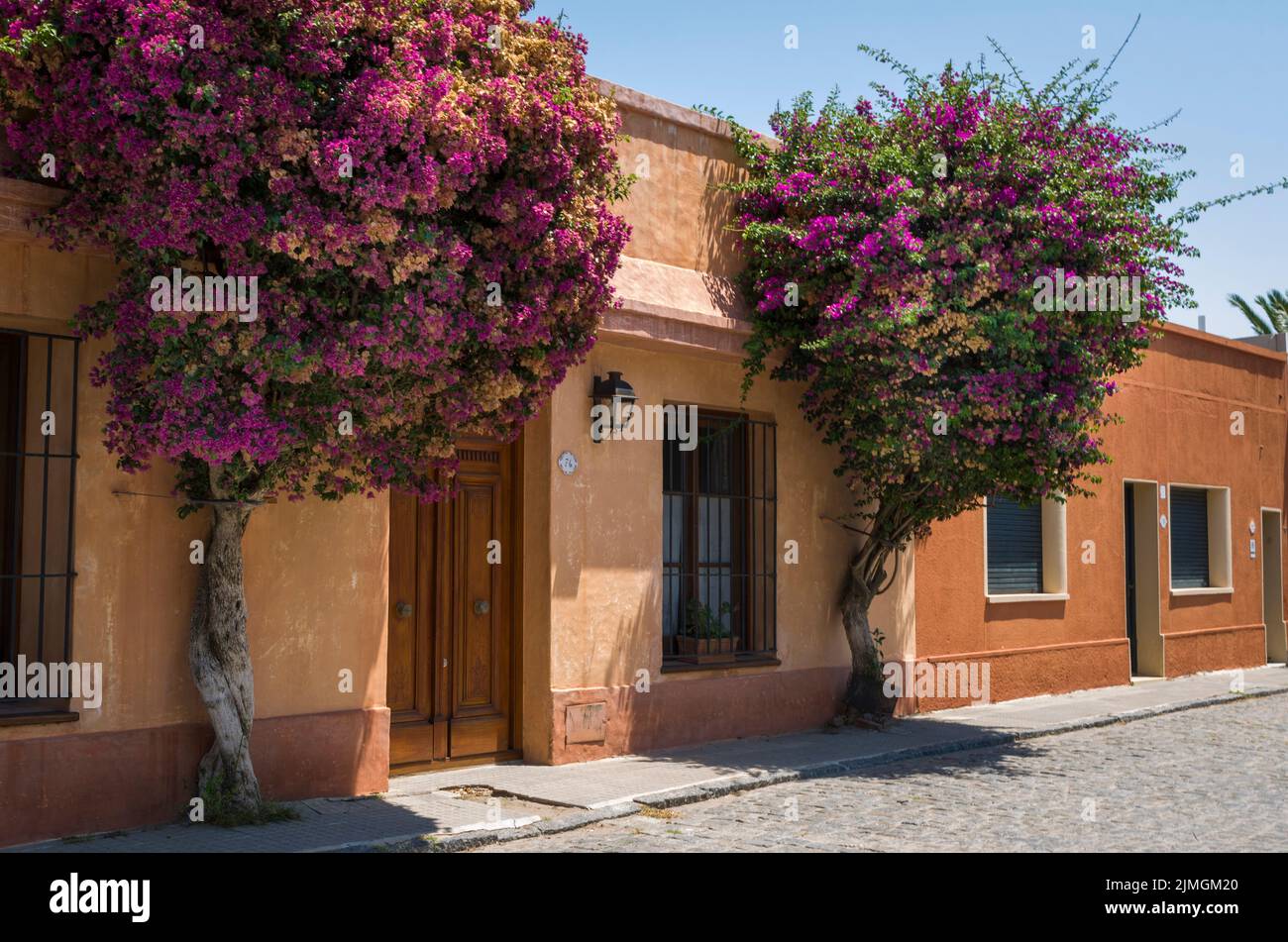 Colonia del Sacramento en Uruguay, un lieu touristique important. Banque D'Images
