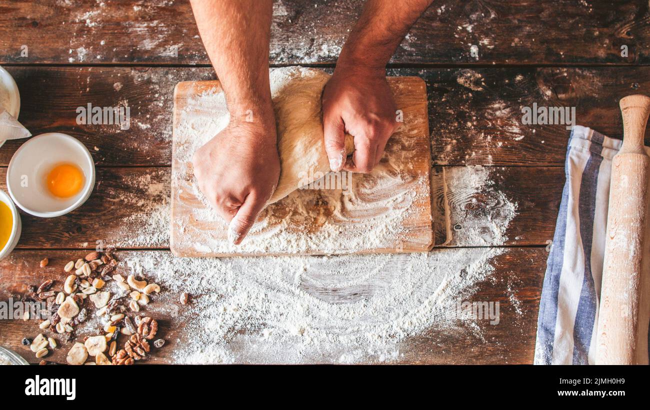 boulangerie affaires art culinaire cuisine pâte Banque D'Images