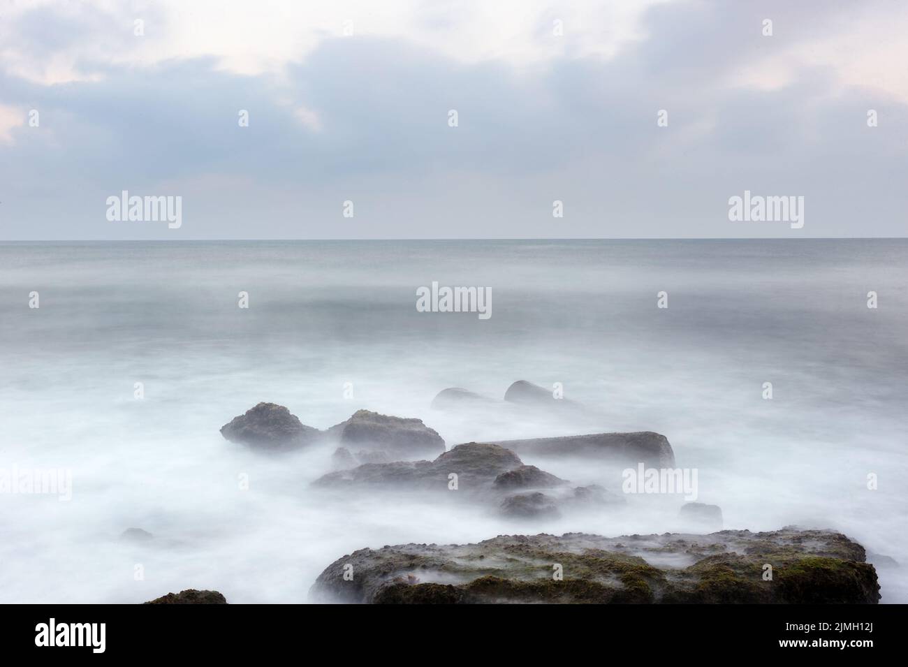 La Côte méditerranée Israël Banque D'Images