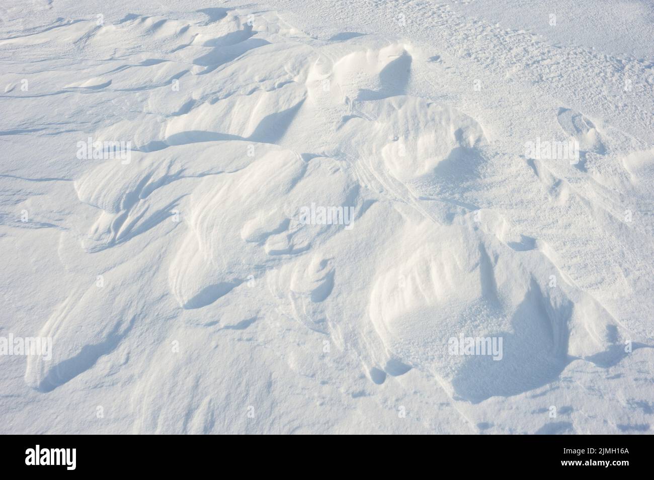 La texture de la neige Banque D'Images