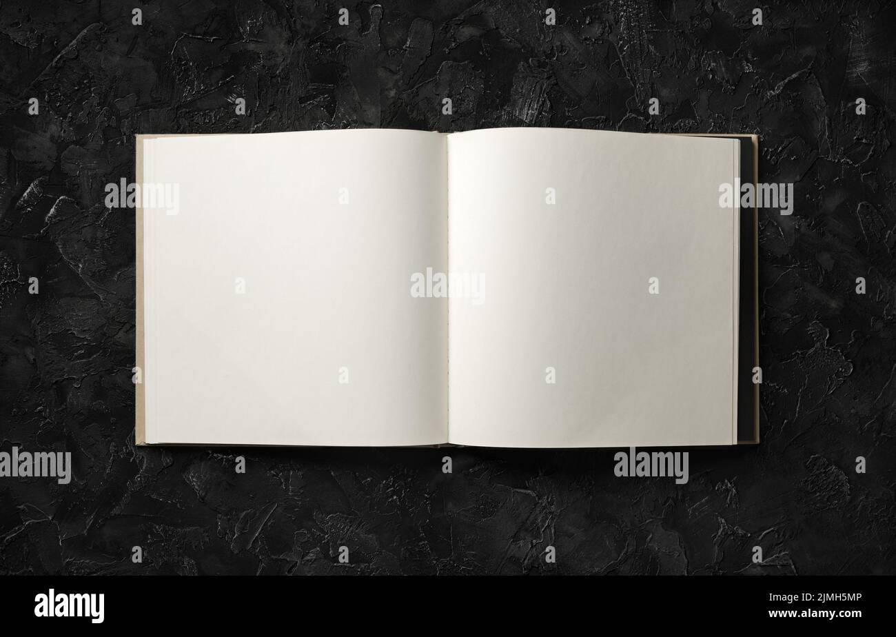 Maquette de brochure vierge Banque D'Images