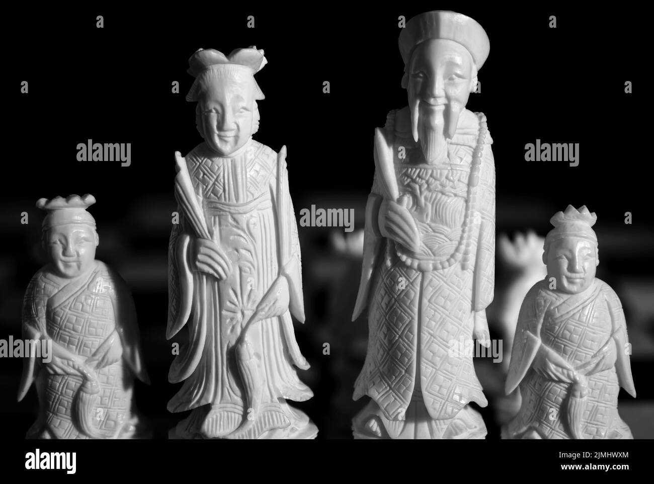 Pièces d'échecs photo, Chine Banque D'Images