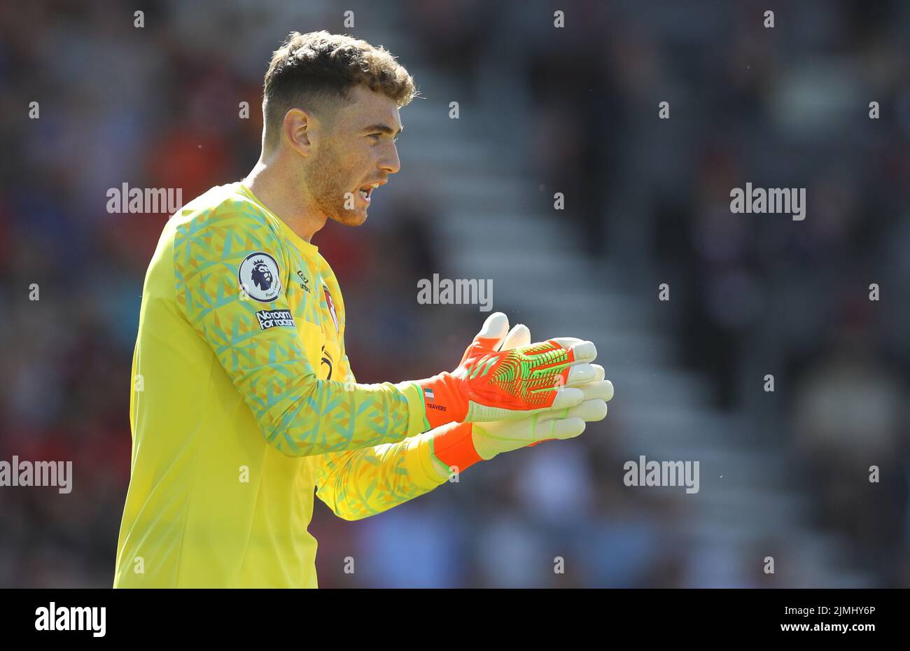 Bournemouth, Angleterre, 6th août 2022. Mark travers de Bournemouthlors du match de la Premier League au stade Vitality, à Bournemouth. Le crédit photo devrait se lire: Paul Terry / Sportimage Banque D'Images