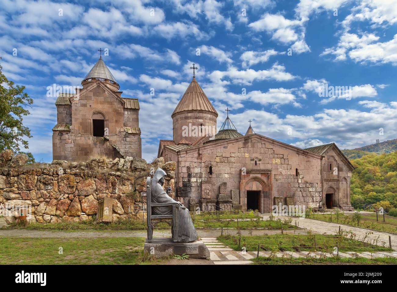 Complexe monastique de Goshavank, Arménie Banque D'Images