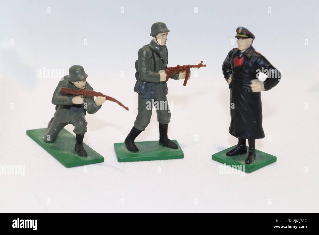 Figurines d'action de guerre Banque D'Images