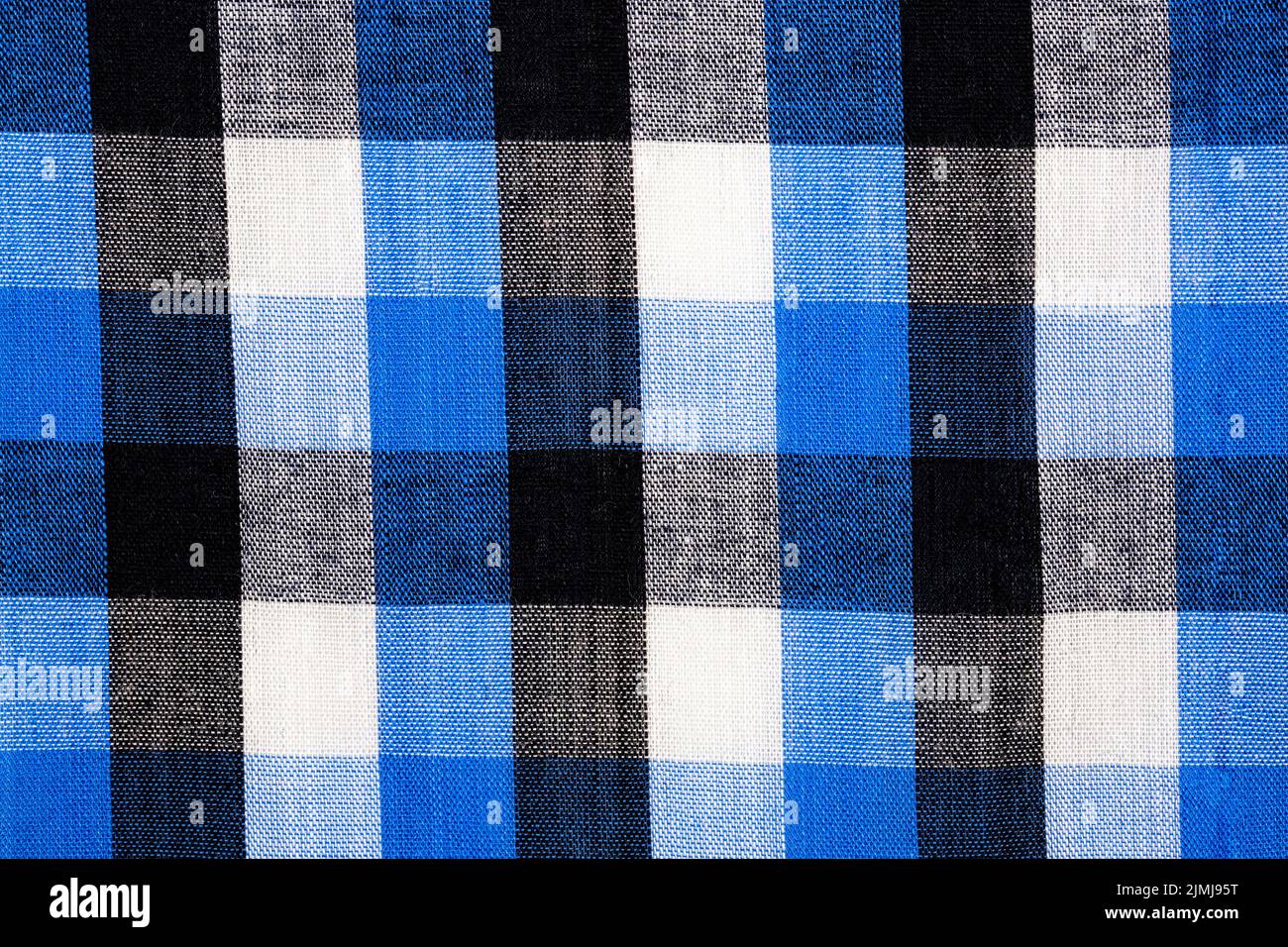 Matériau dans une grille bleue, un arrière-plan ou une texture Banque D'Images