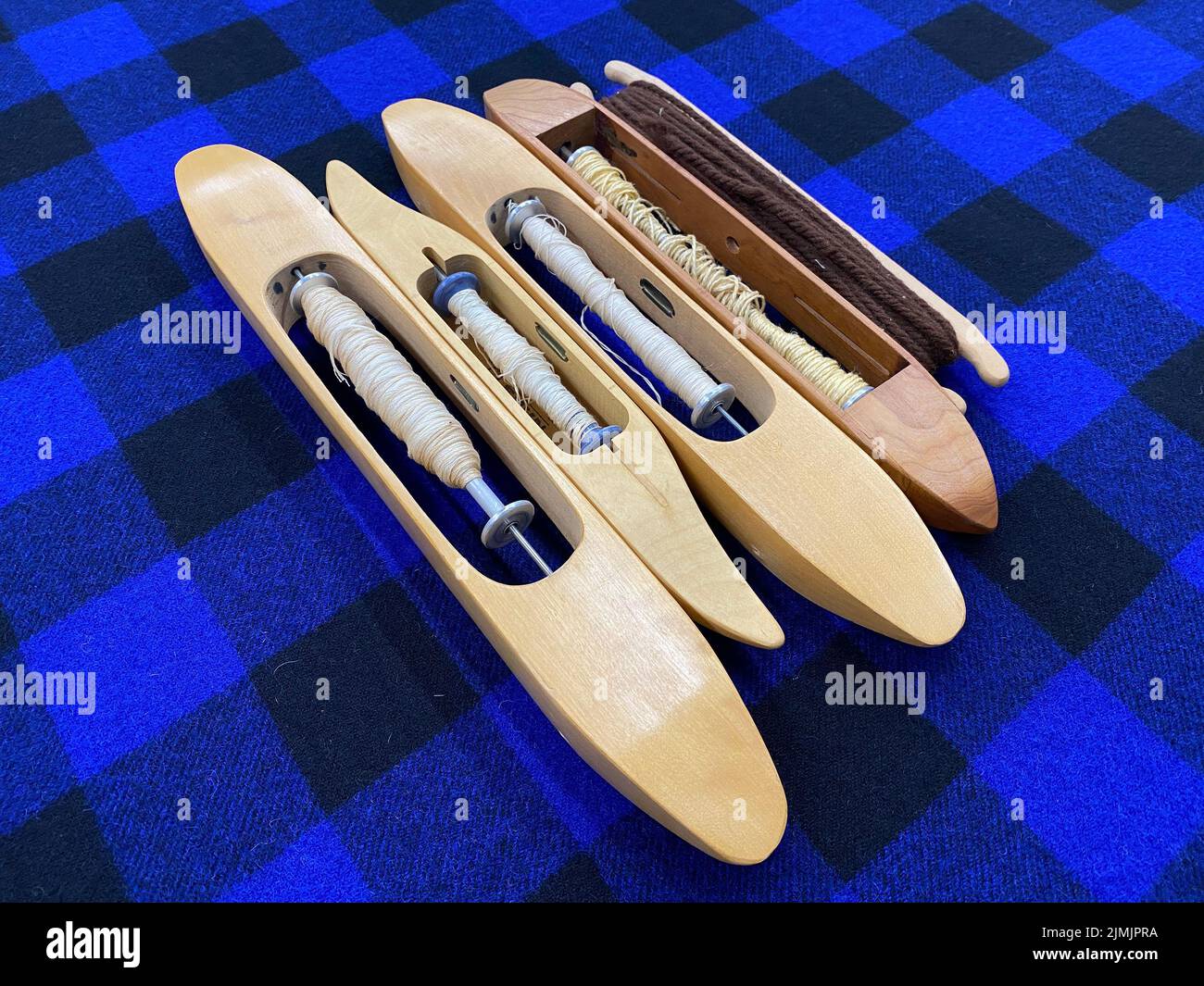 Lot De 5 Navettes à Tisser En Bois - 15cm Et 30cm, Pour Tricot, Tapisserie, Décoration Murale
