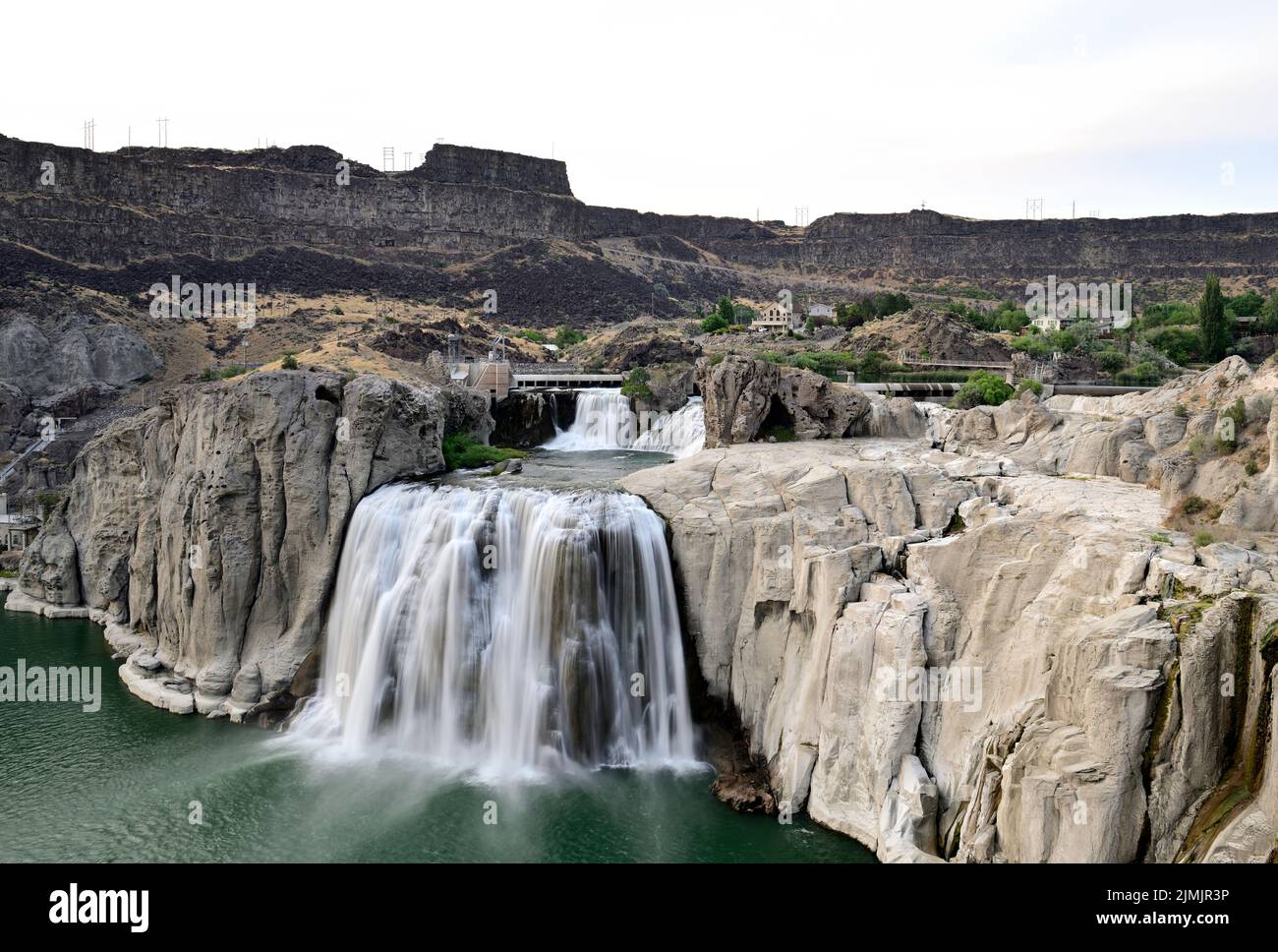 Chutes shoshone chutes jumelles Banque de photographies et d’images à haute résolution Alamy