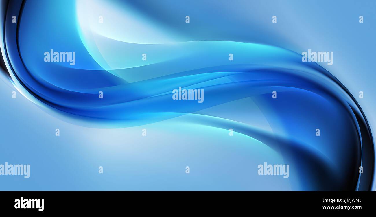 Résumé fond bleu Banque D'Images