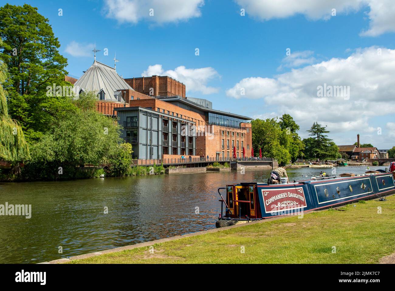 Royal Shakespeare Theatre, Stratford upon Avon, Warwickshire, Angleterre Banque D'Images