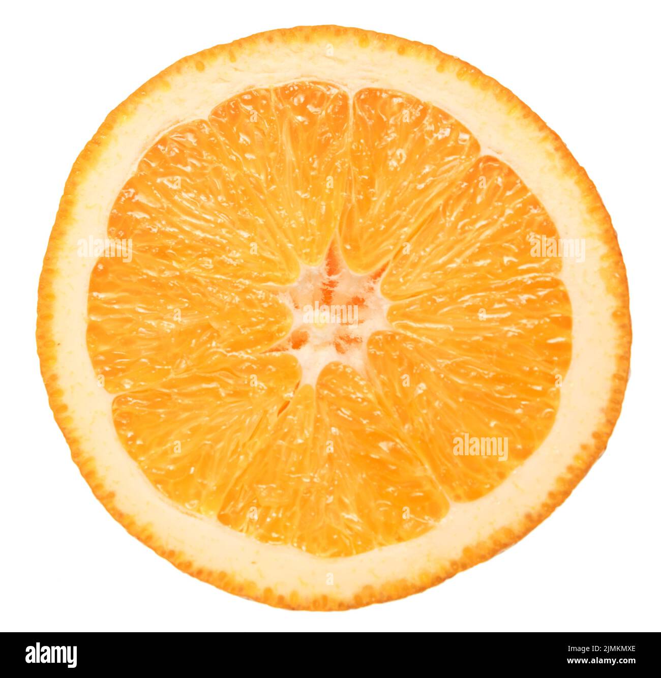 Tranche d’orange Banque D'Images