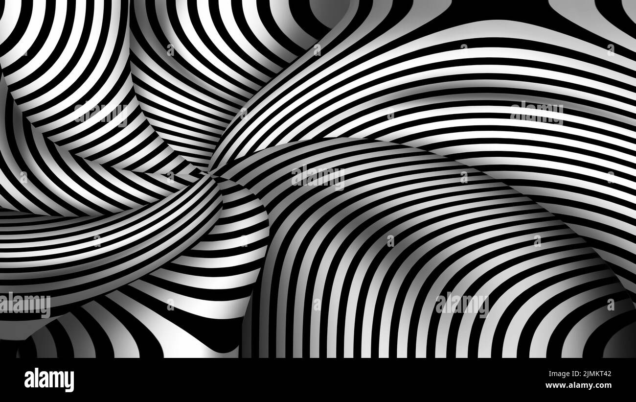 Noir et blanc Banque D'Images