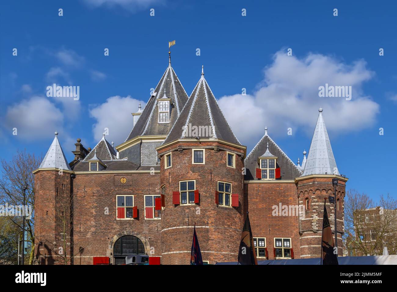Waag, Amsterdam, Pays-Bas Banque D'Images