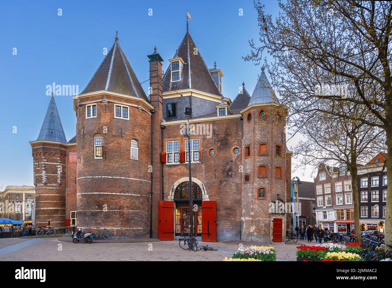 Waag, Amsterdam, Pays-Bas Banque D'Images