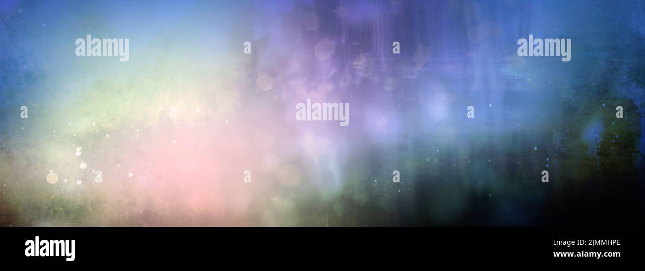 Wald zwilicht ruhestà¤tte lichter blaue stunde Banque D'Images