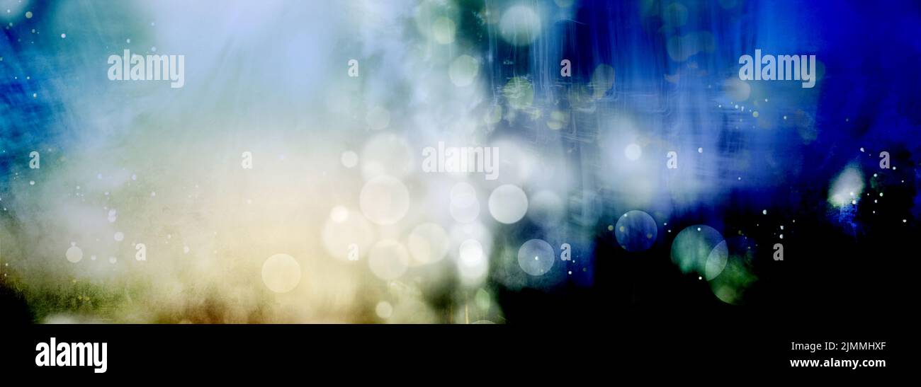 Wald zwilicht ruhestà¤tte lichter blaue stunde Banque D'Images