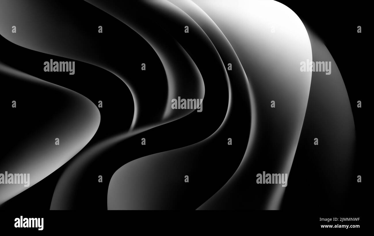 Noir et blanc Banque D'Images