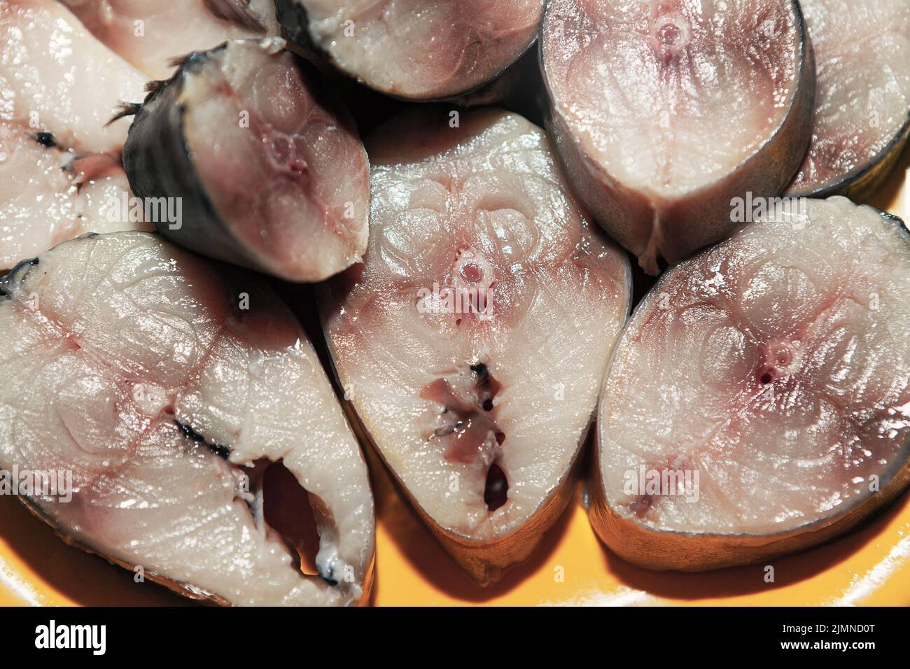 Poisson fumé au hareng . Source d'omega trois Banque D'Images