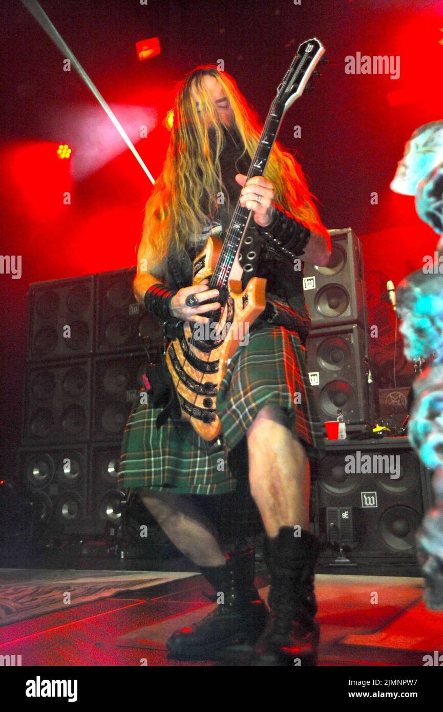 GARY, IN - AOÛT 4: Black Label Society se produisant au Hard Rock Casino à Gary, Indiana sur 4 août 2022 Credit: Gene Ambo/MediaPunch Banque D'Images
