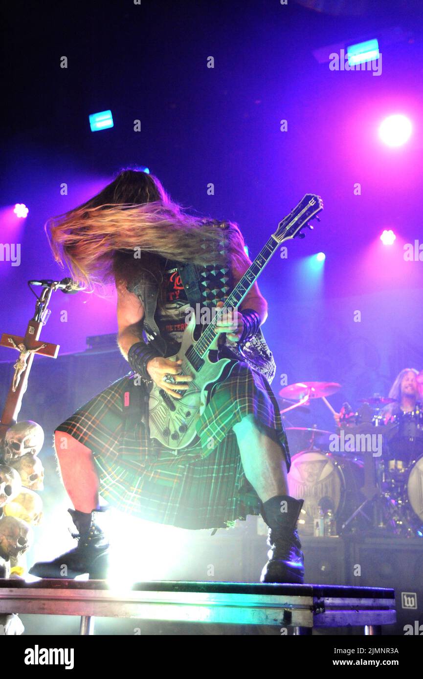 GARY, IN - AOÛT 4: Black Label Society se produisant au Hard Rock Casino à Gary, Indiana sur 4 août 2022 Credit: Gene Ambo/MediaPunch Banque D'Images