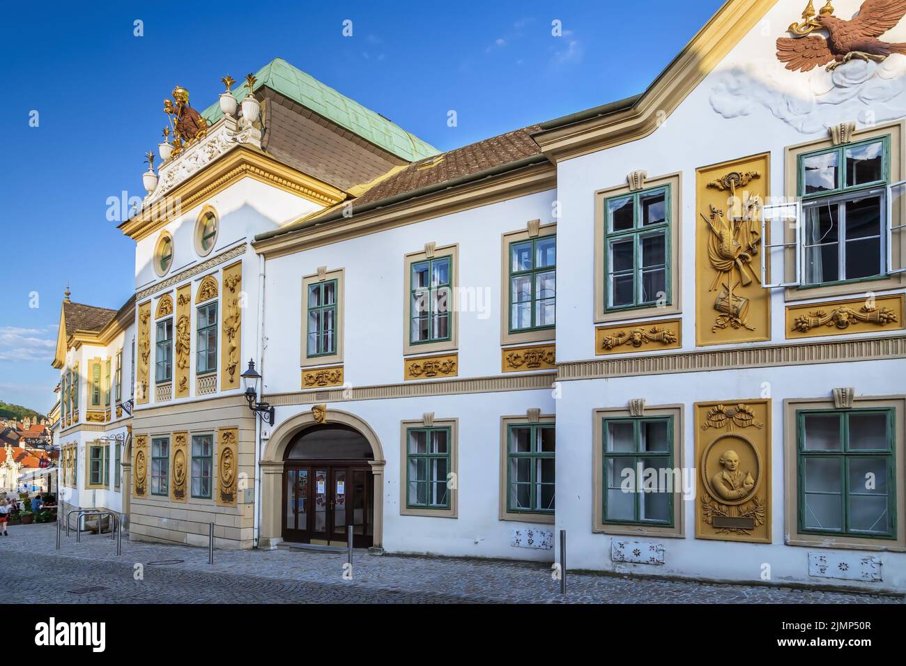 Altes Posthaus, Melk, Autriche Banque D'Images