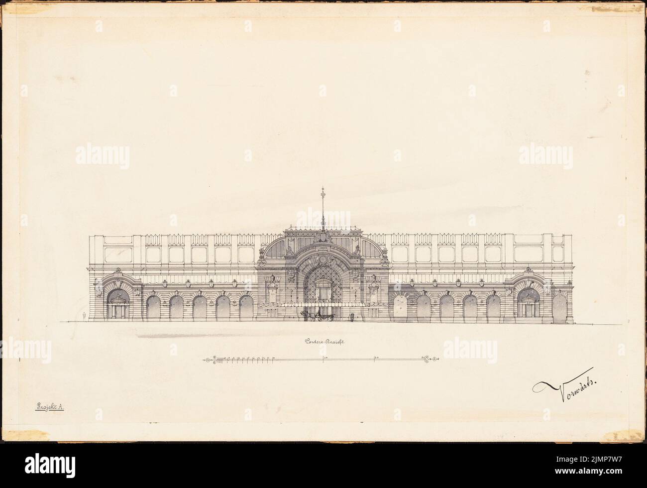 Neckelmann skjold 1854 1903 bahnhof Banque de photographies et d’images