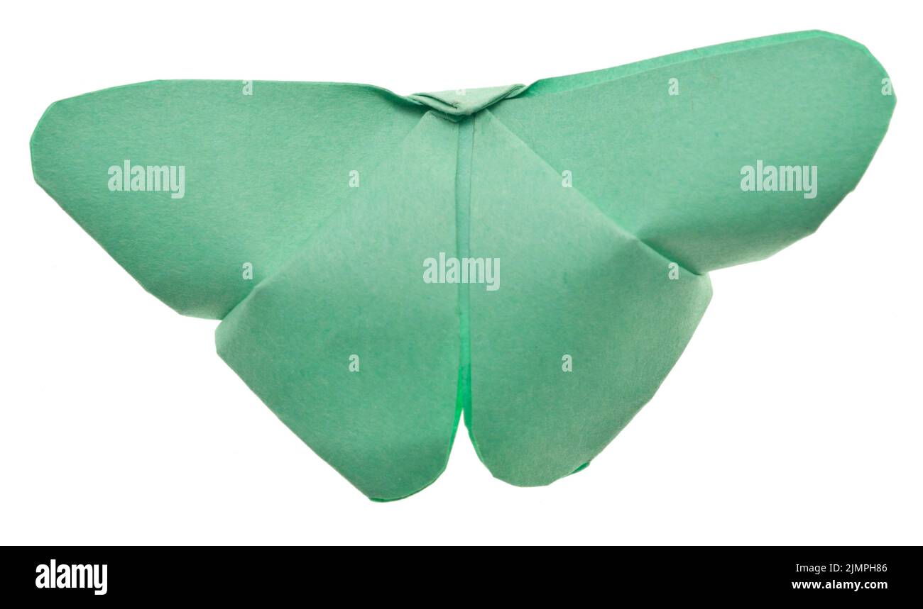 Papillon Origami Banque D'Images
