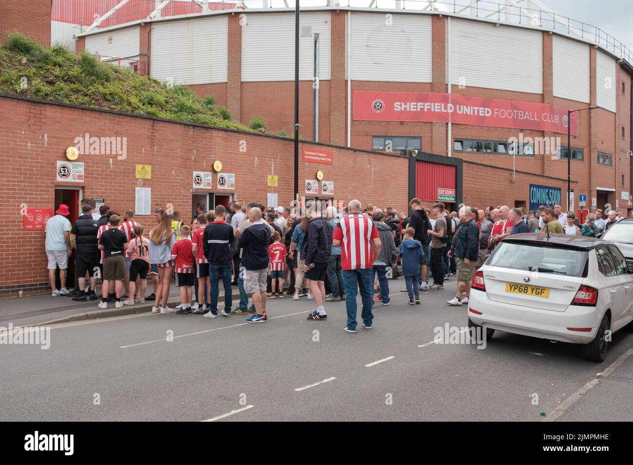 Sheffield United contre Millwall FC au stade Bramall Lane à Sheffield, au championnat EFL, 6 août 2022 Banque D'Images