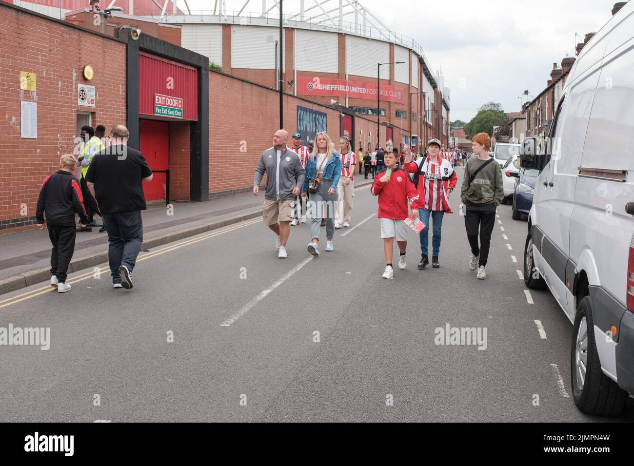 Sheffield United contre Millwall FC au stade Bramall Lane à Sheffield, au championnat EFL, 6 août 2022 Banque D'Images