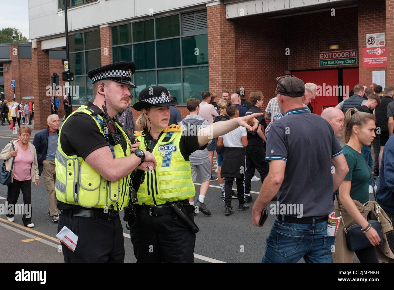 Sheffield United contre Millwall FC au stade Bramall Lane à Sheffield, au championnat EFL, 6 août 2022 Banque D'Images