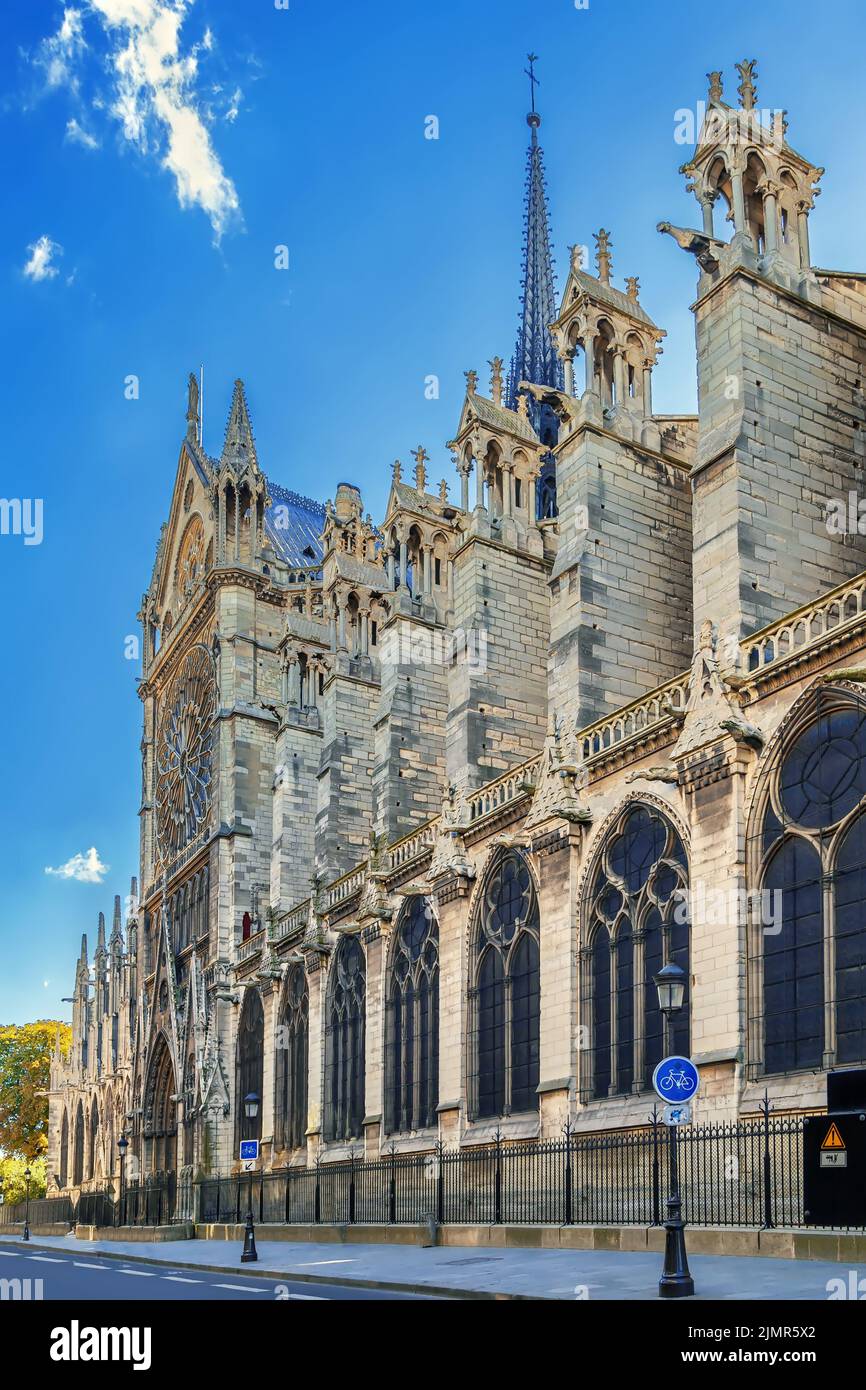 Notre Dame de Paris, France Banque D'Images