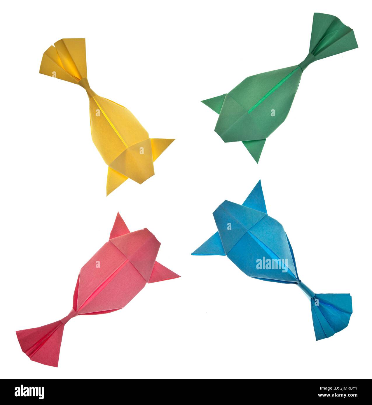 Poisson d'origami Banque D'Images