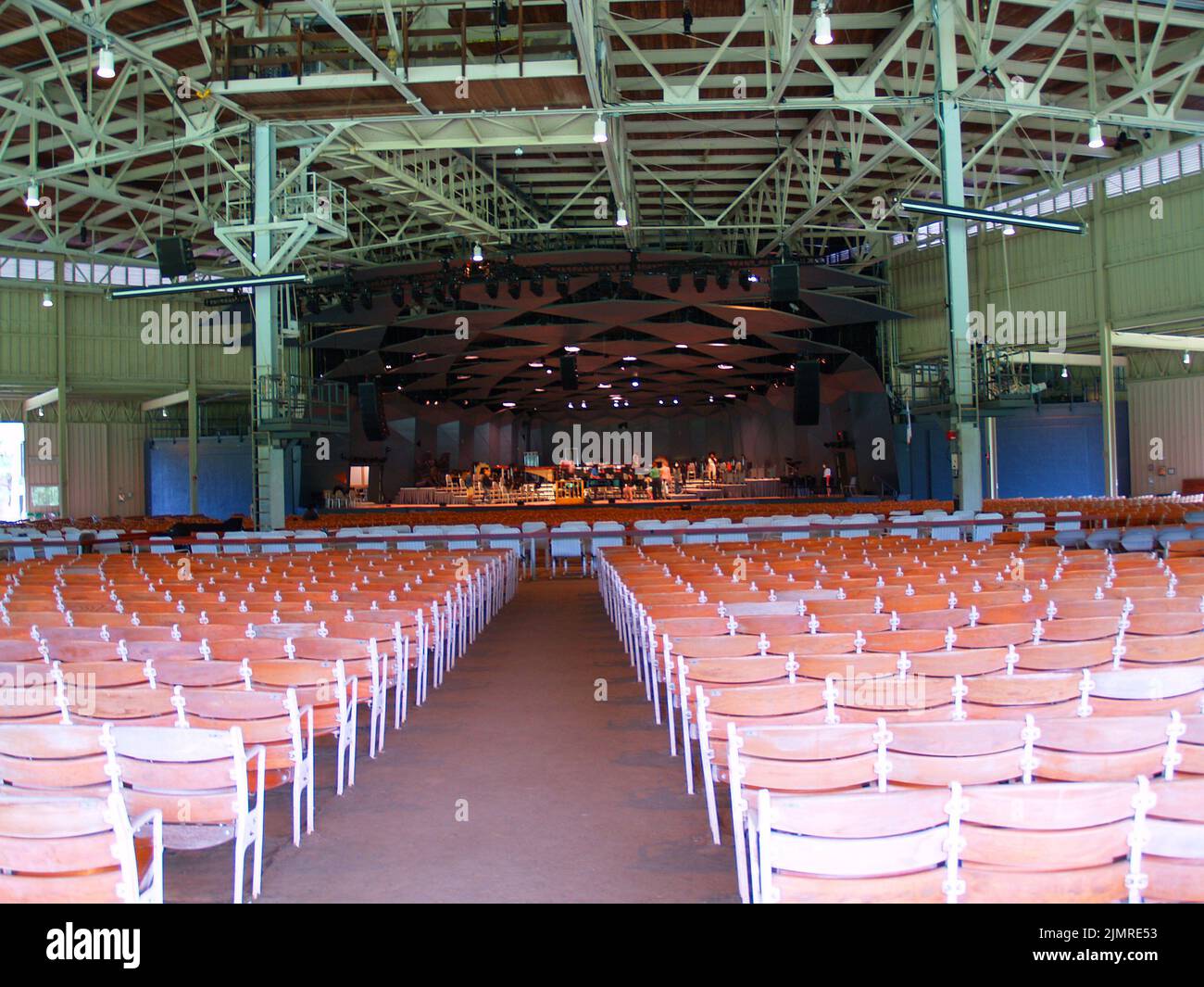 Tanglewood Music Shed, Lenox, ma Banque D'Images