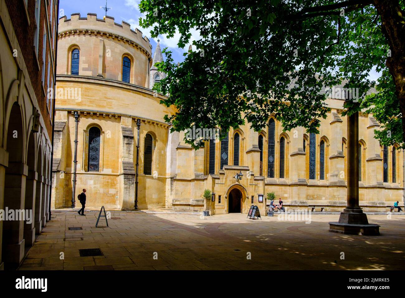 Temple Church, Temple, Londres, Royaume-Uni. Banque D'Images