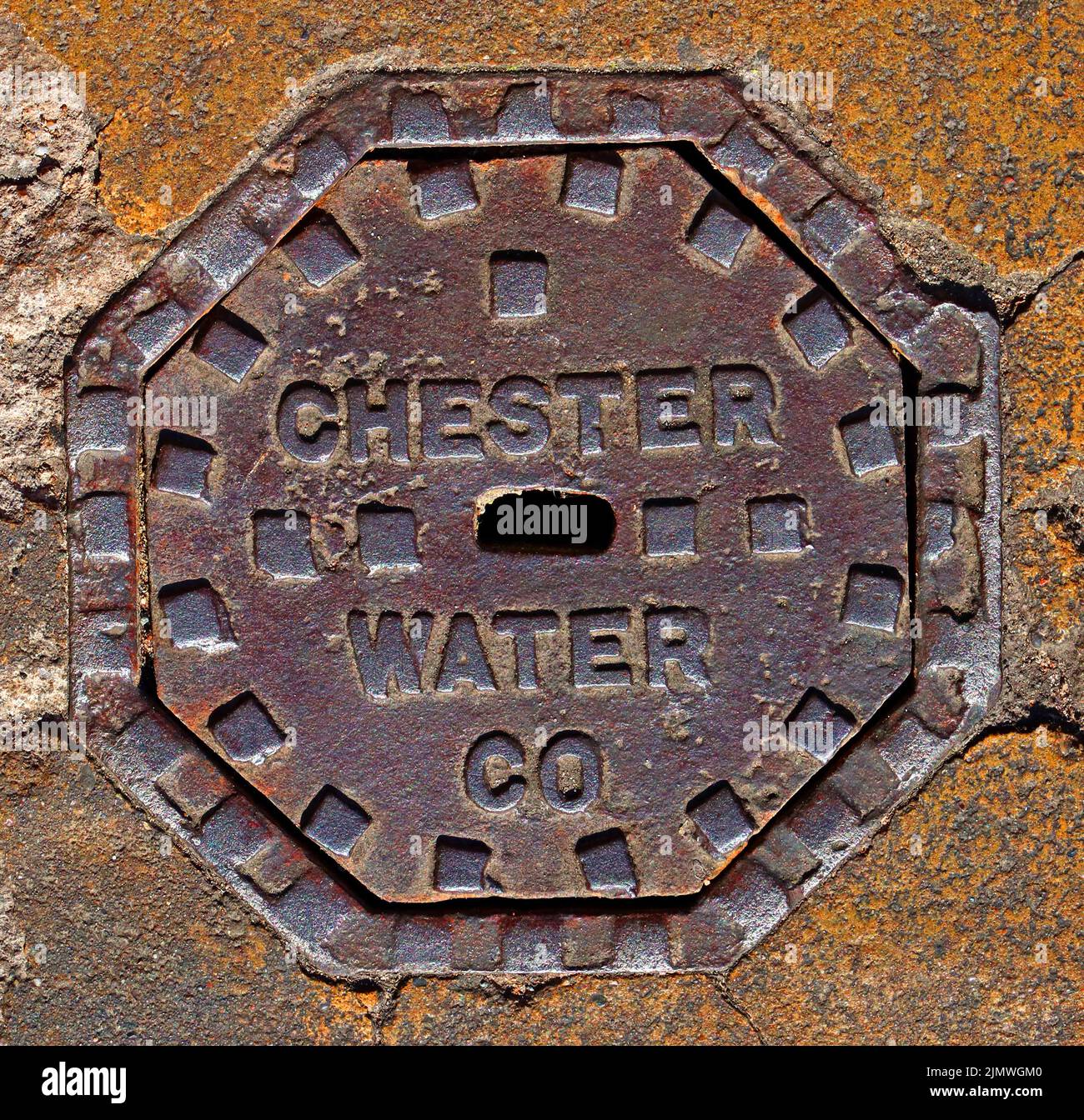 Chester Water Company GRID, Foregate Street, Chester City, Cheshire, Angleterre, ROYAUME-UNI, CH1 1LG Banque D'Images