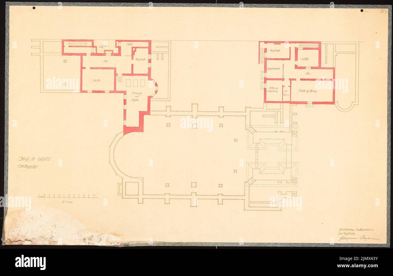 Berlin steglitz grundriss keller Banque de photographies et d’images à