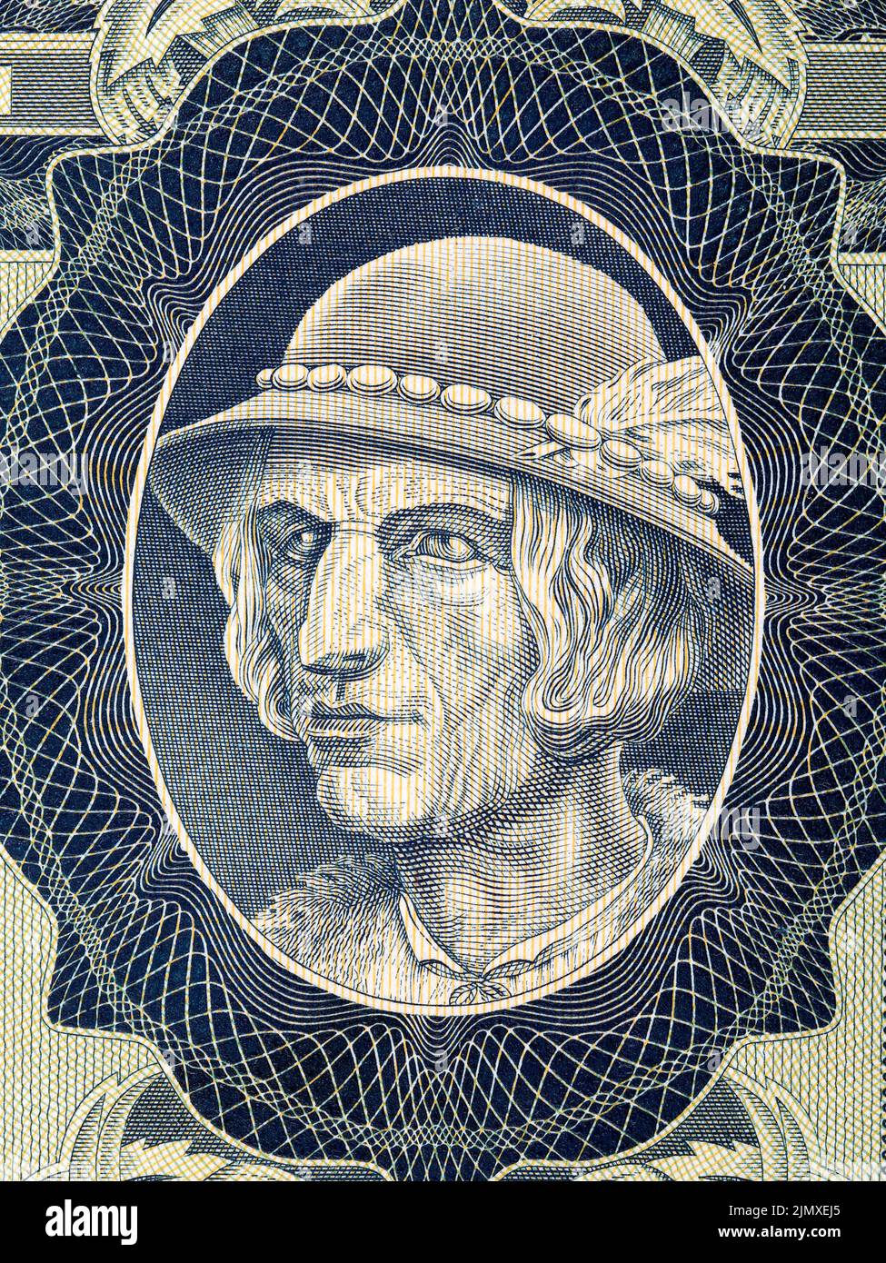 Portrait d'un highlander à partir de vieux d'origine polonaise Banque D'Images